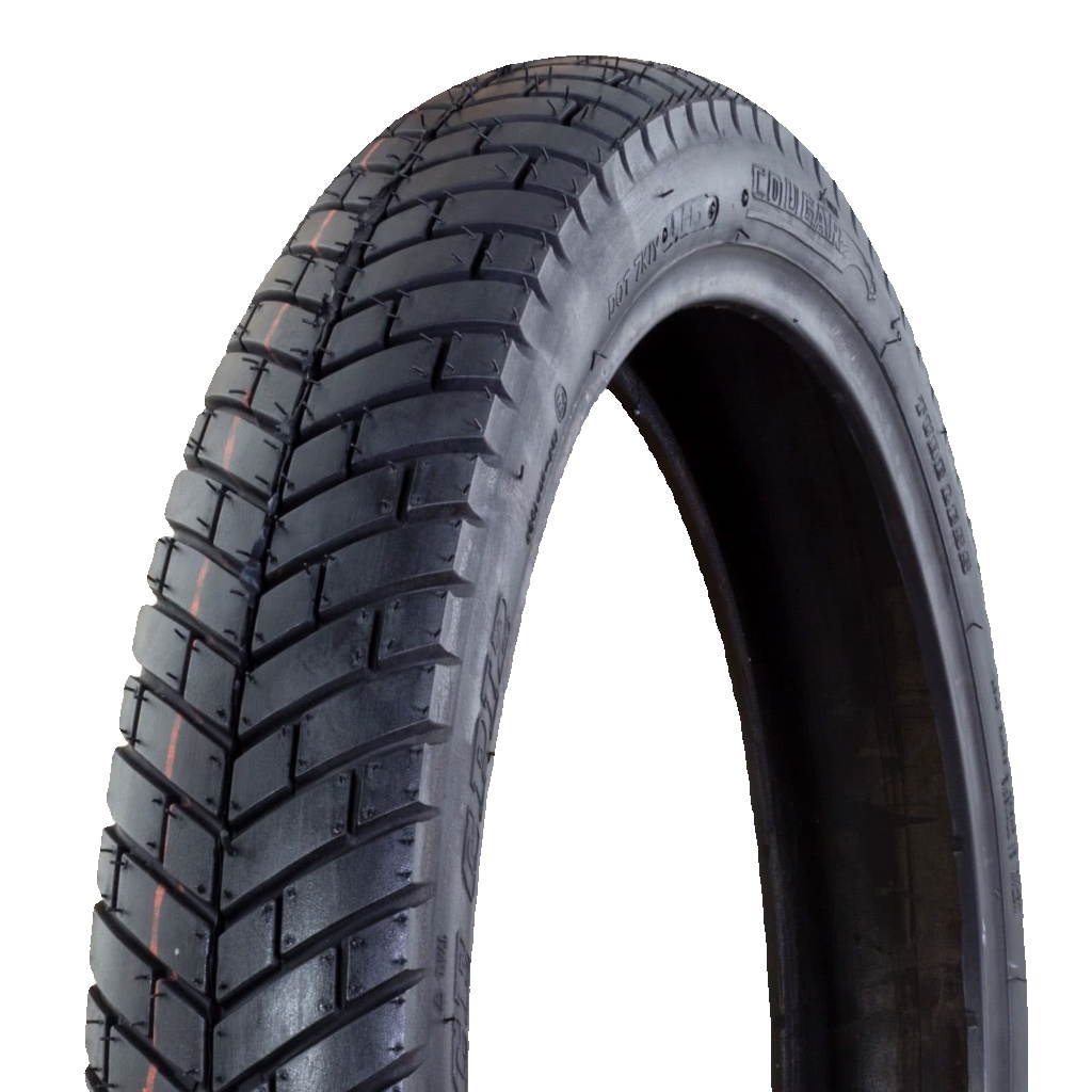MOTORCYCLE FRONT TUBELESS TYRE 110/90H-16 GP12 TREAD PATTERN E-MARKED