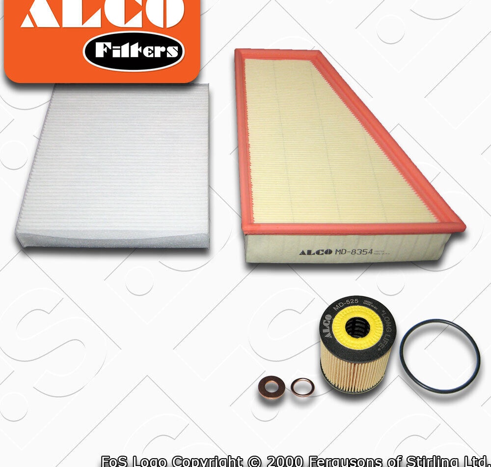 SERVICE KIT for FORD MONDEO MK4 2.0 TDCI ALCO OIL AIR CABIN FILTERS (2007-2014)