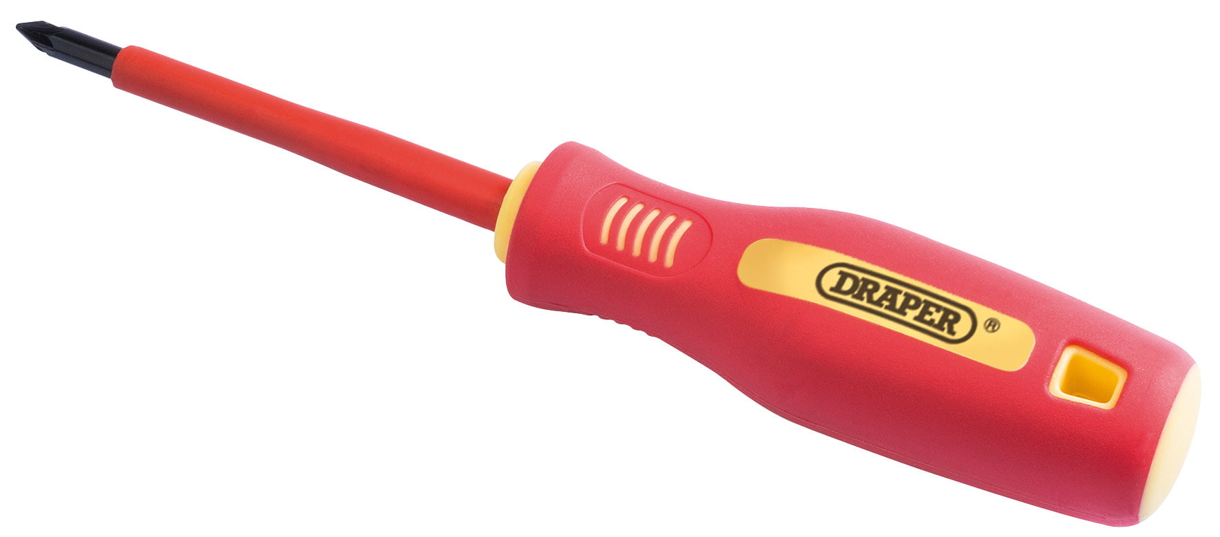 Draper 46531 Fully Insulated Soft Grip Cross Slot Screwdriver No1 x 80mm (Sold L