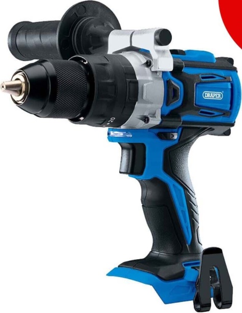 Draper 55338 D20 BRUSHLESS COMBI DRILL BARE