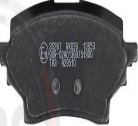 Brake pads 35287 A.B.S. for TOYOTA MAZDA SUZUKI