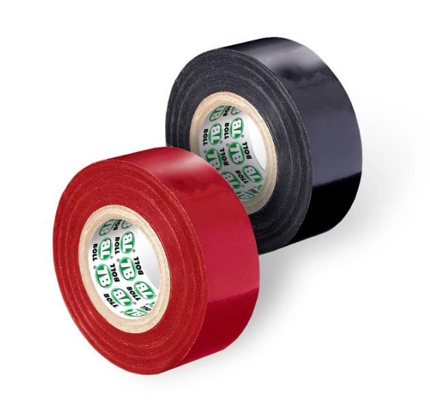 10 x RED 19mm x 10m ELECTRICAL PVC INSULATION / INSULATING TAPE FLAME RETARDANT