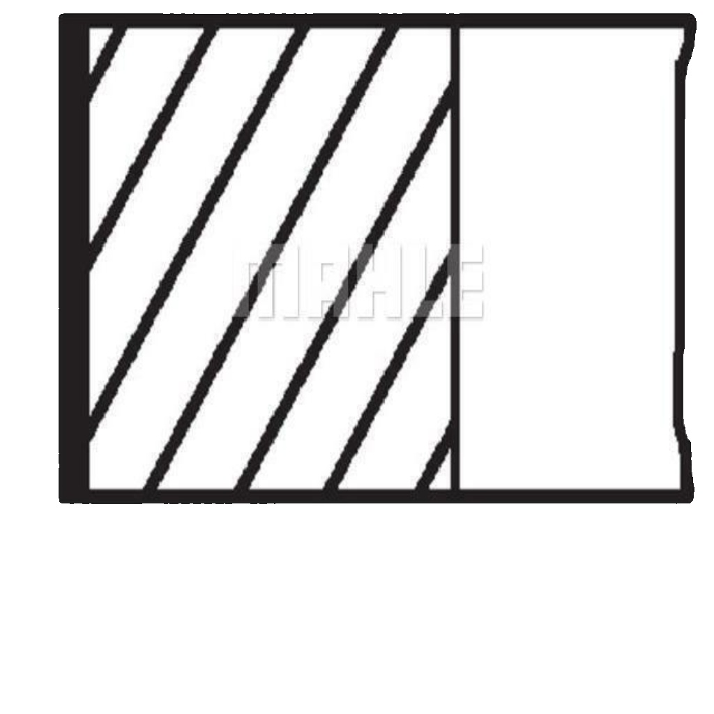 MAHLE 028 08 N0 PISTON RING KIT