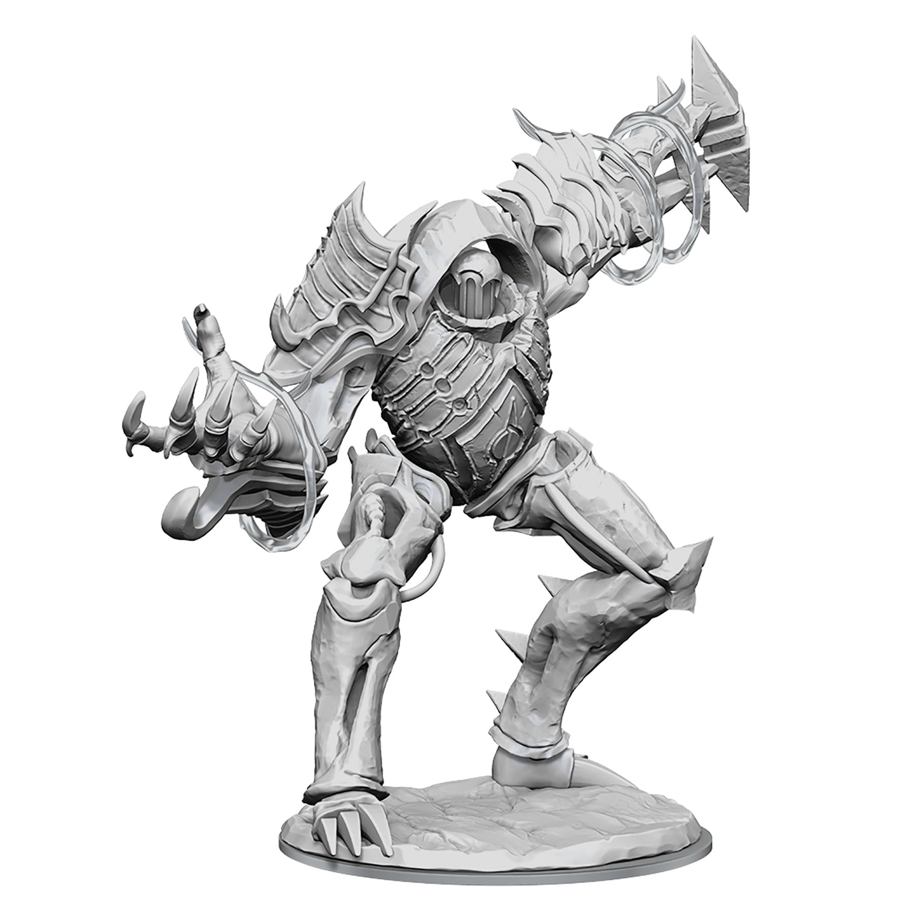 Magic The Gathering WizKids Unpainted Miniatures Blightsteel Colossus Large Mint