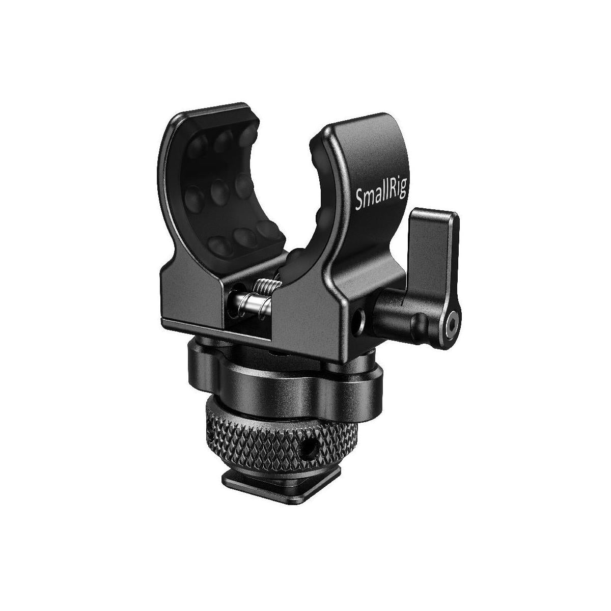 SmallRig Camera Shotgun Microphone Holder with Cold Shoe Mount BSM2352