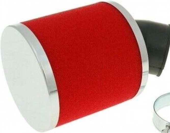 Free Shipping Air Filter V Parts Foam 80X80Mm Ø28/35Mm Inclined