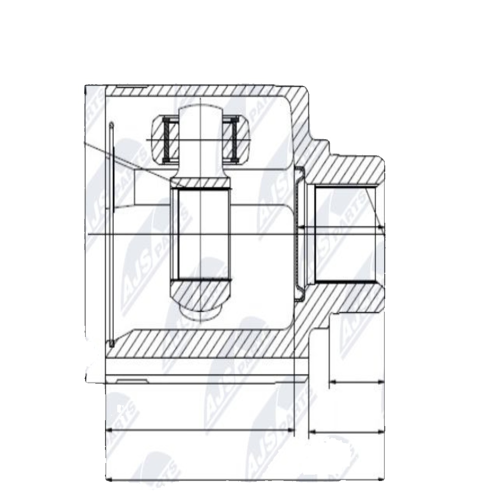 Fits NTY NPW-NS-028 INNER CV JOINT ⭐UK Stock⭐ - Image 5