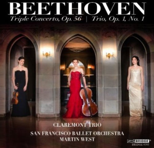 BRIDGE9395 Claremont Trio Beethoven: Triple Concerto CD NEW