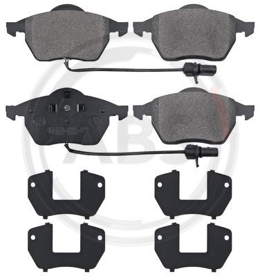 Original A.B.S. Brake Pad Set Disc Brake 37239 For Seat VW