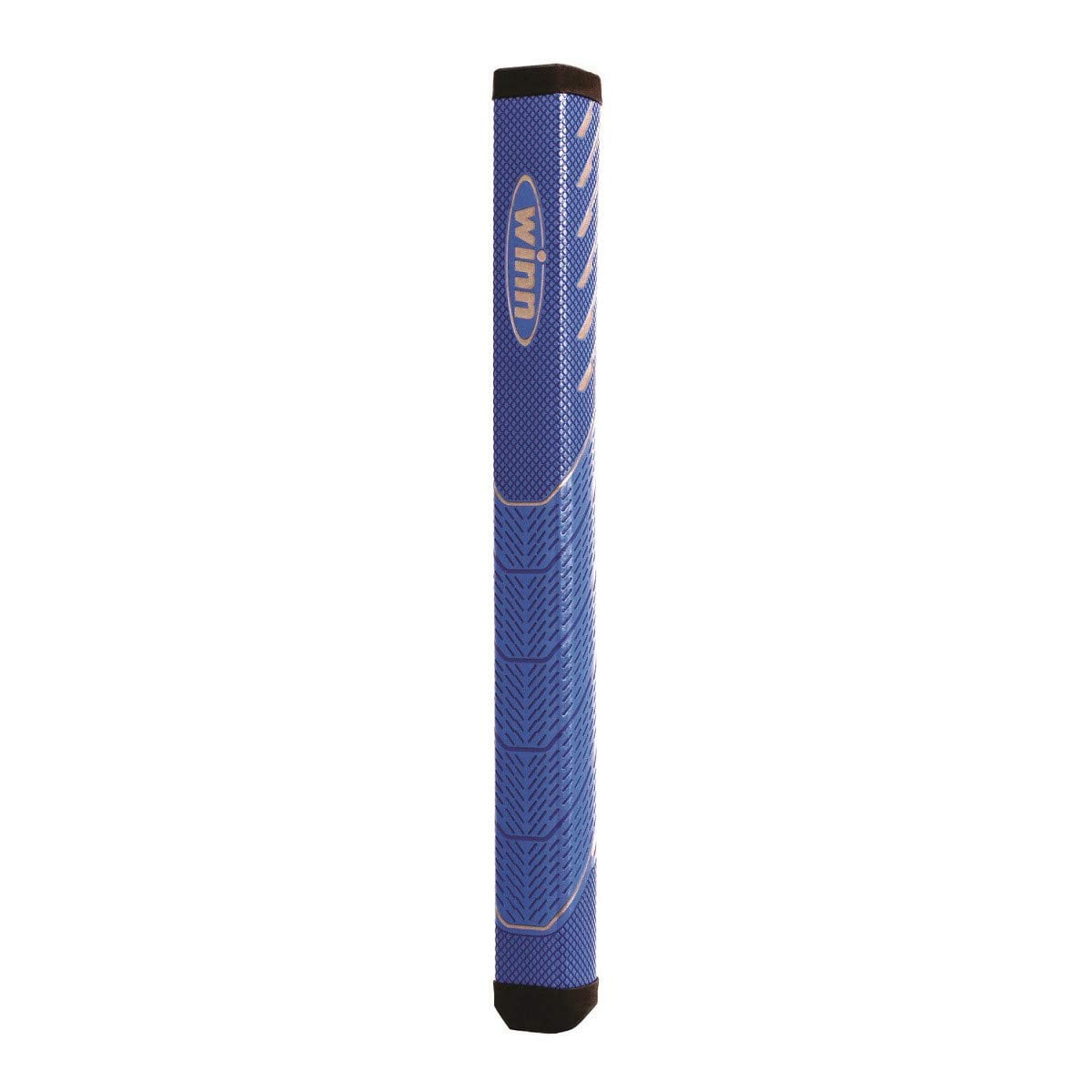 Winn NTP 1.10"" Non-Taper Midsize+ Pistol Putter Grip - Blue + FREE Tape