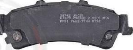 Brake pads 38792 A.B.S. for CADILLAC CHEVROLET