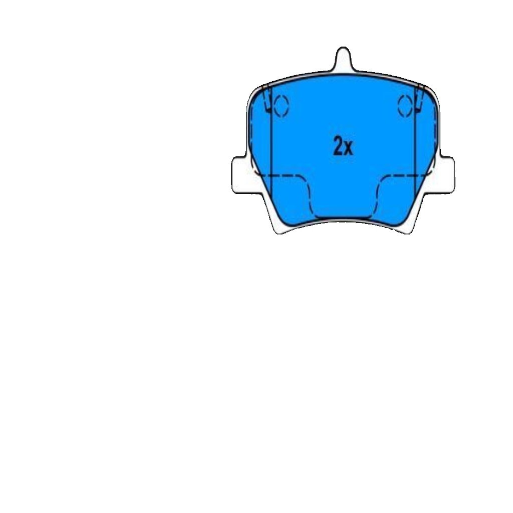 ATE 13.0460-5521.2 Brake Pad Set, disc brake for VOLVO