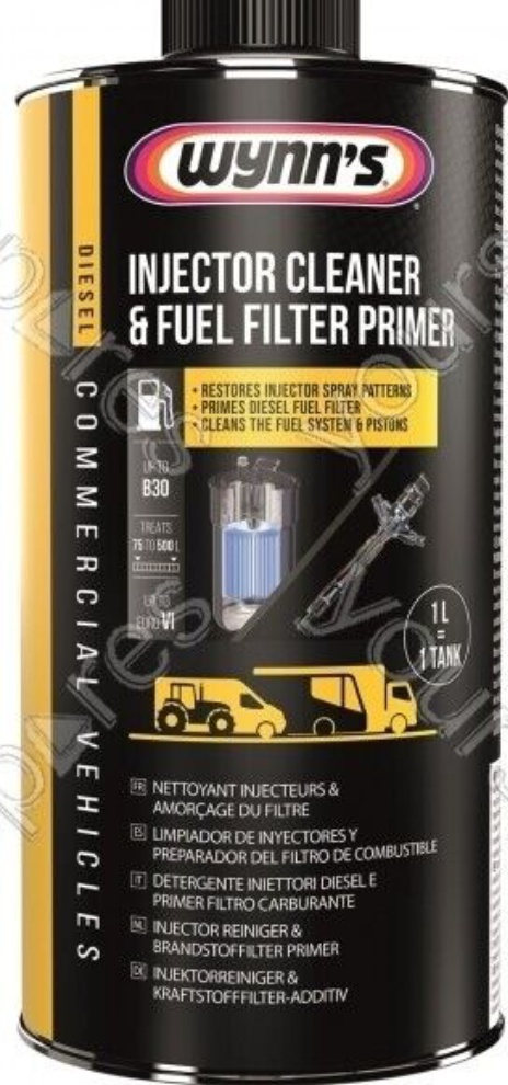 Wynns CV Injector Cleaner And Filter Primer 1 Litre Diesel Additive - W25290