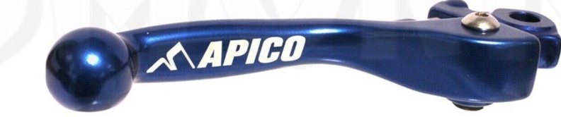 Yamaha Brake & Clutch Levers YZ-F 250 450 07-08 Apico Cold Forged Anodised Blue