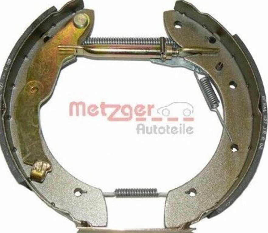 Original Metzger Brake Shoe Set MG 633V for Renault