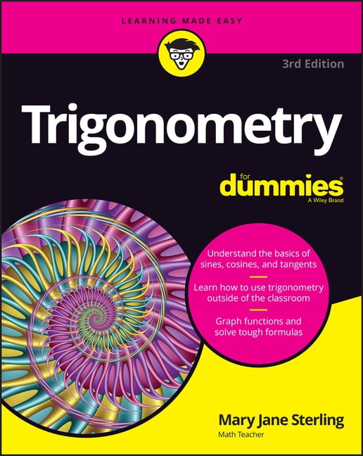 Trigonometry For Dummies Mary Jane (Bradley University, Peoria, Il) Sterling - Image 7