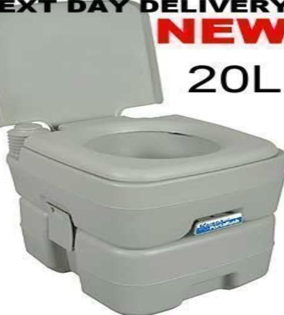 Kampa Portaflush 20 - Camping /Caravan /temp Home Toilet