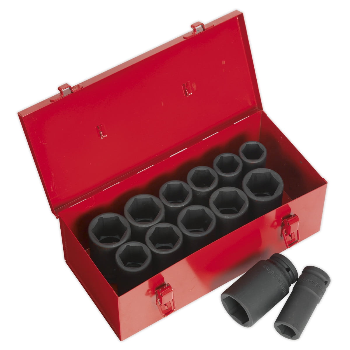 Sealey AK687 Premier Metric/Imperial Deep Impact Socket Set 3/4""Sq Drive