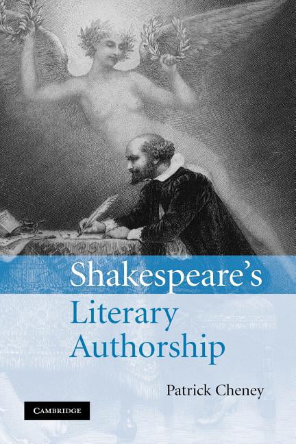 Shakespeare's Literary Authorship Cheney Paperback Cambridge University Press