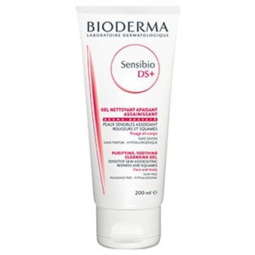 Bioderma Sensibio DS+ Soothing Purifying Cleansing Gel 200ml Sensitive Redness