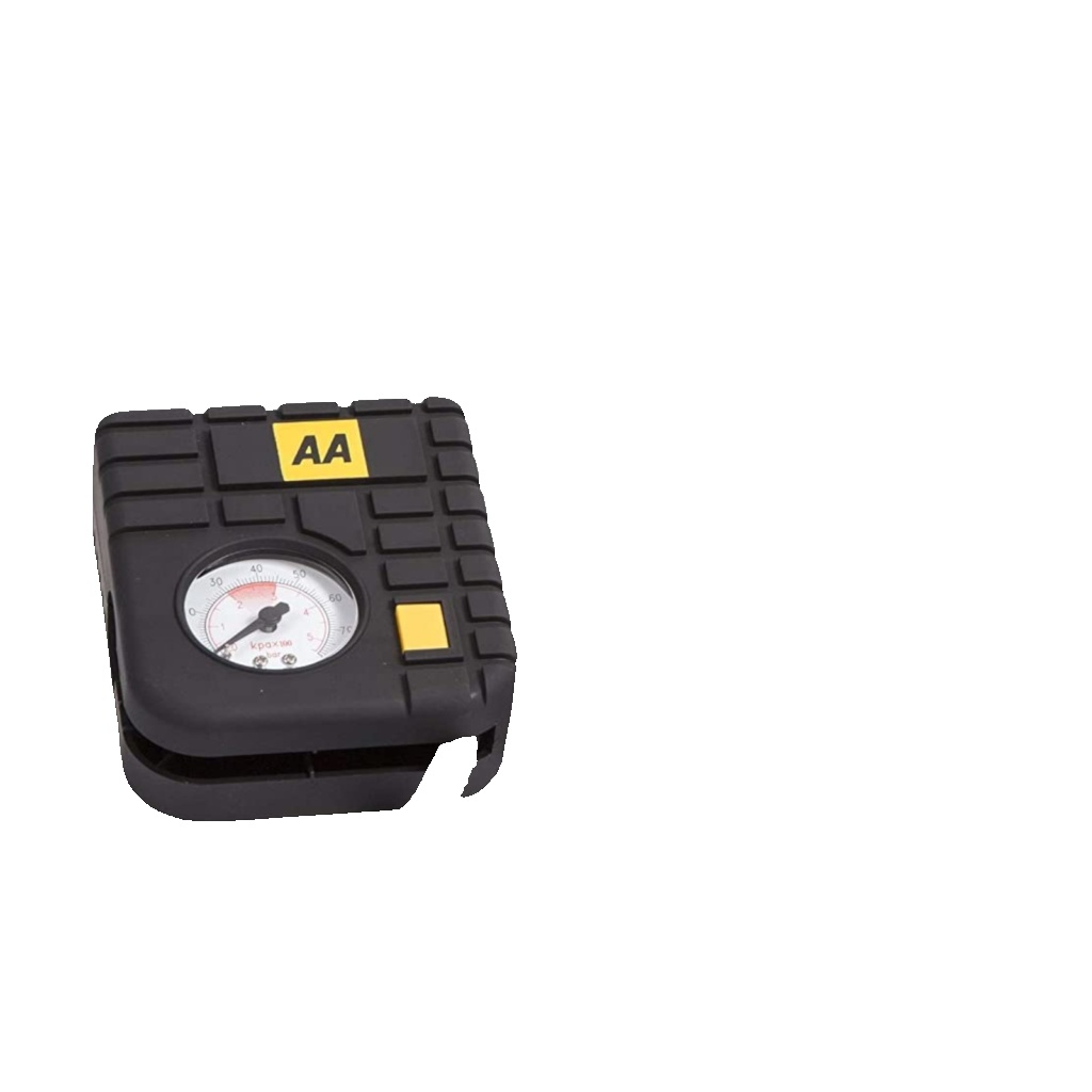 AA 12V Car Tyre Air Compressor Inflator LED Pump Pressure Gauge Cigarette Socket