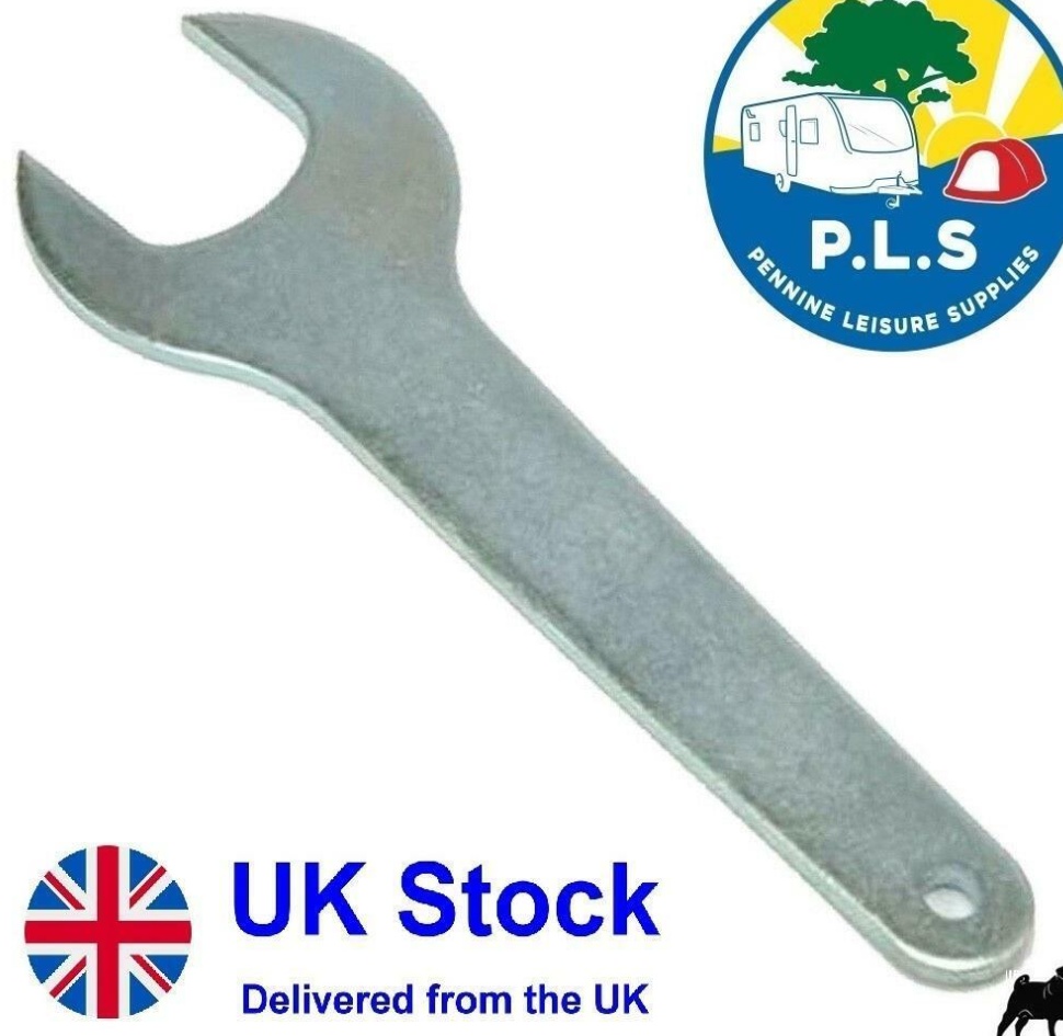 PLS Heavy Duty Gas Regulator 30mm Spanner Propane Butane BBQ Camping - CT750