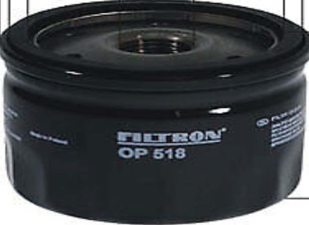 Oil filter Spin-on Filter OP 518 FILTRON for RENAULT FIAT MASERATI ALPINE