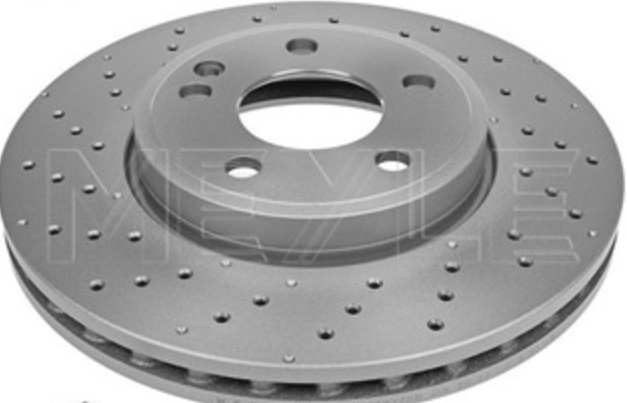 MEYLE 083 521 0022/PD BRAKE DISC Front (PAIR)