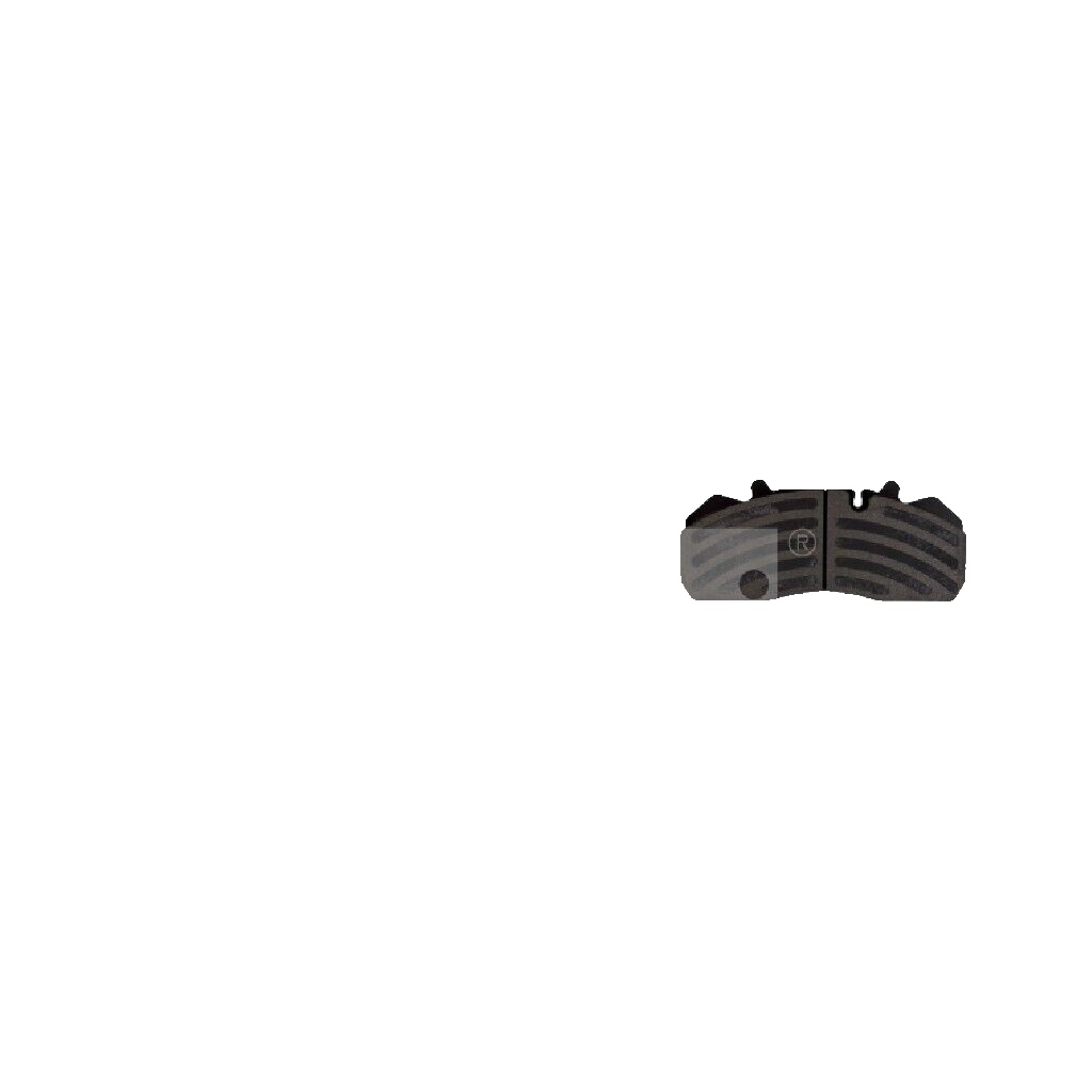 FEBI 171243 BRAKE PAD SET DISC BRAKE Rear