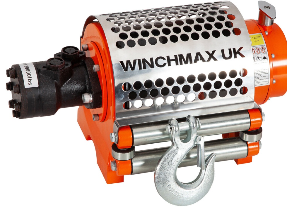 HYDRAULIC WINCH ZS 20000 lb - Steel Rope