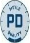 Front MEYLE 025 231 8320/PD Brake Pad Set, disc brake for BMW