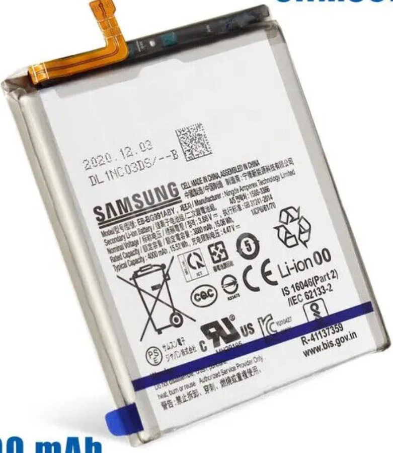 Ozzzo Battery Type Eb-Bg991aby For Samsung Galaxy S21 4000Mah 5G