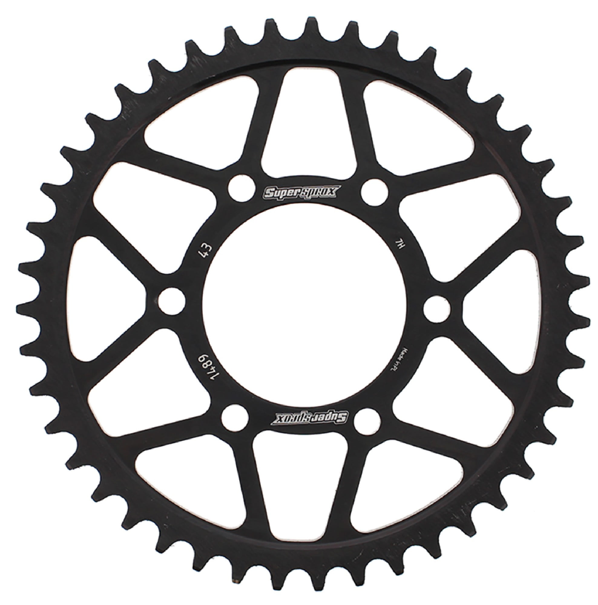 Free Shipping Supersprox Steel Crown Kawasaki 525 X 43 For Motorcycle Parts