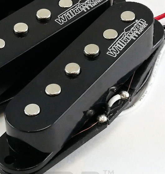 NEW Wilkinson Vintage Single Coil Pickup SET for Stratocaster Strat ®* BK WOVS
