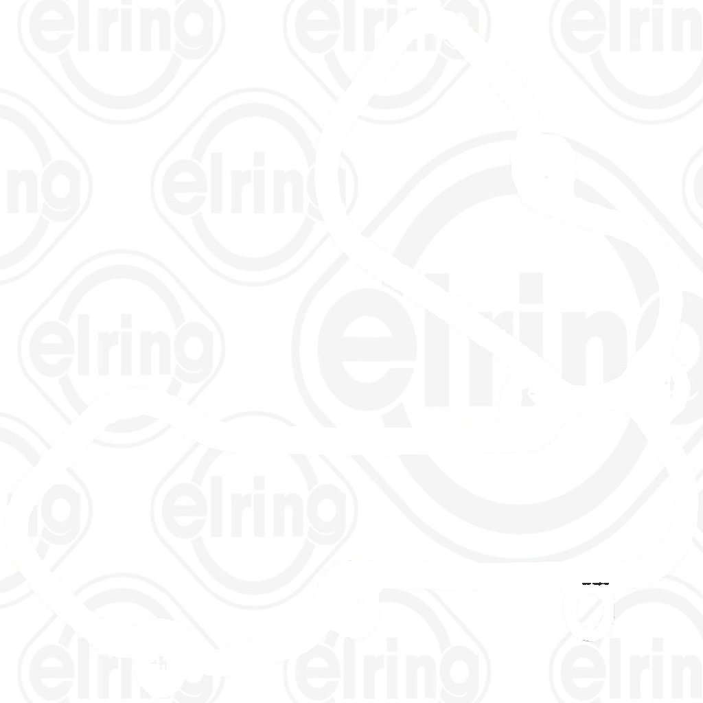 Oil cooler seal Rubber 717.460 ELRING for MERCEDES-BENZ OPTARE FAP PLAXTON