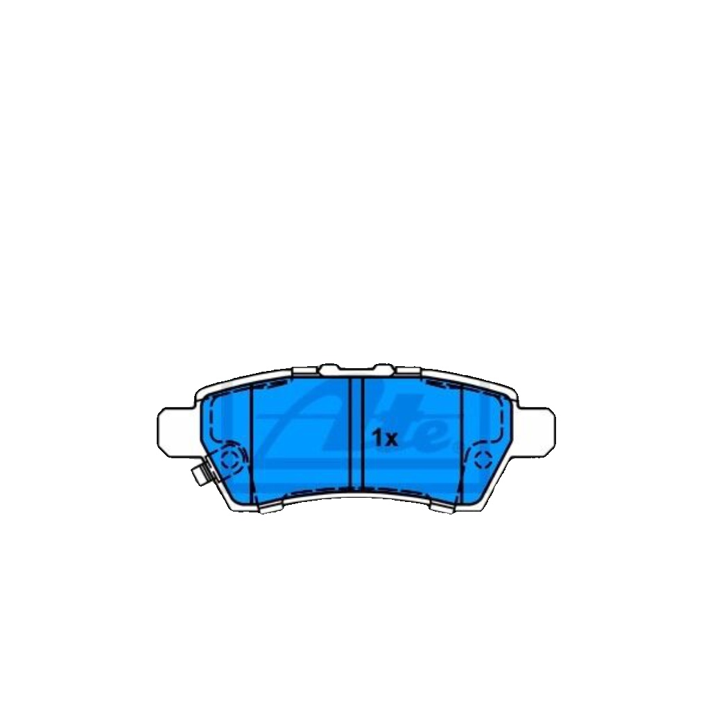 ATE 13.0460-5784.2 Brake Pad Set, disc brake for NISSAN