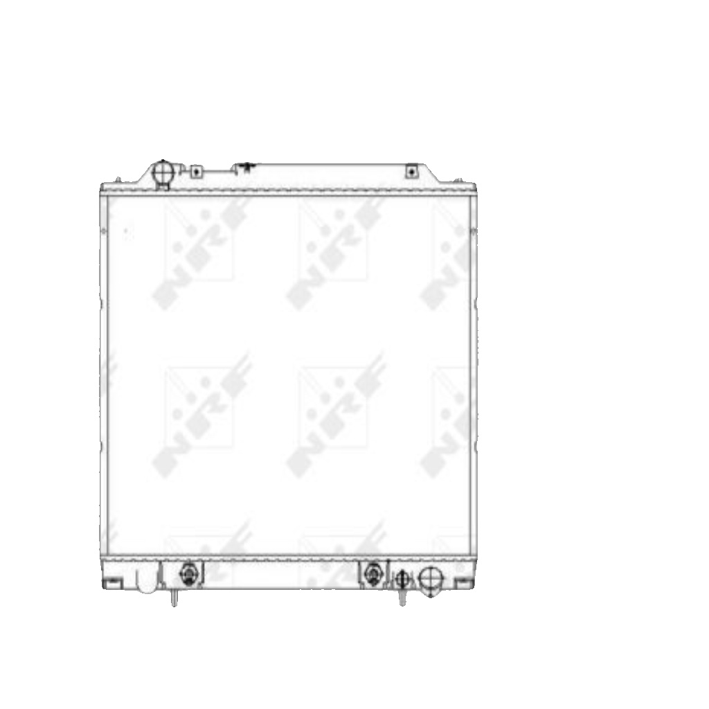 NRF-OE 55343 Radiator, engine cooling for MITSUBISHI