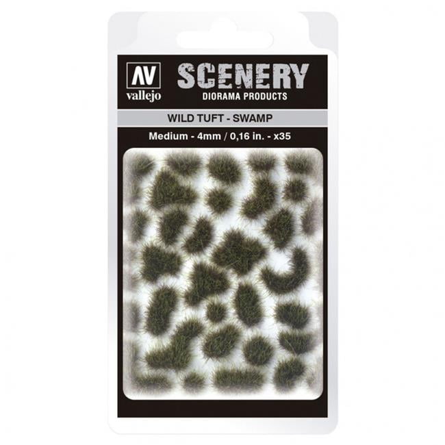 VALSC405 - AV Vallejo Scenery - Wild Tuft - Swamp, Medium: 4mm