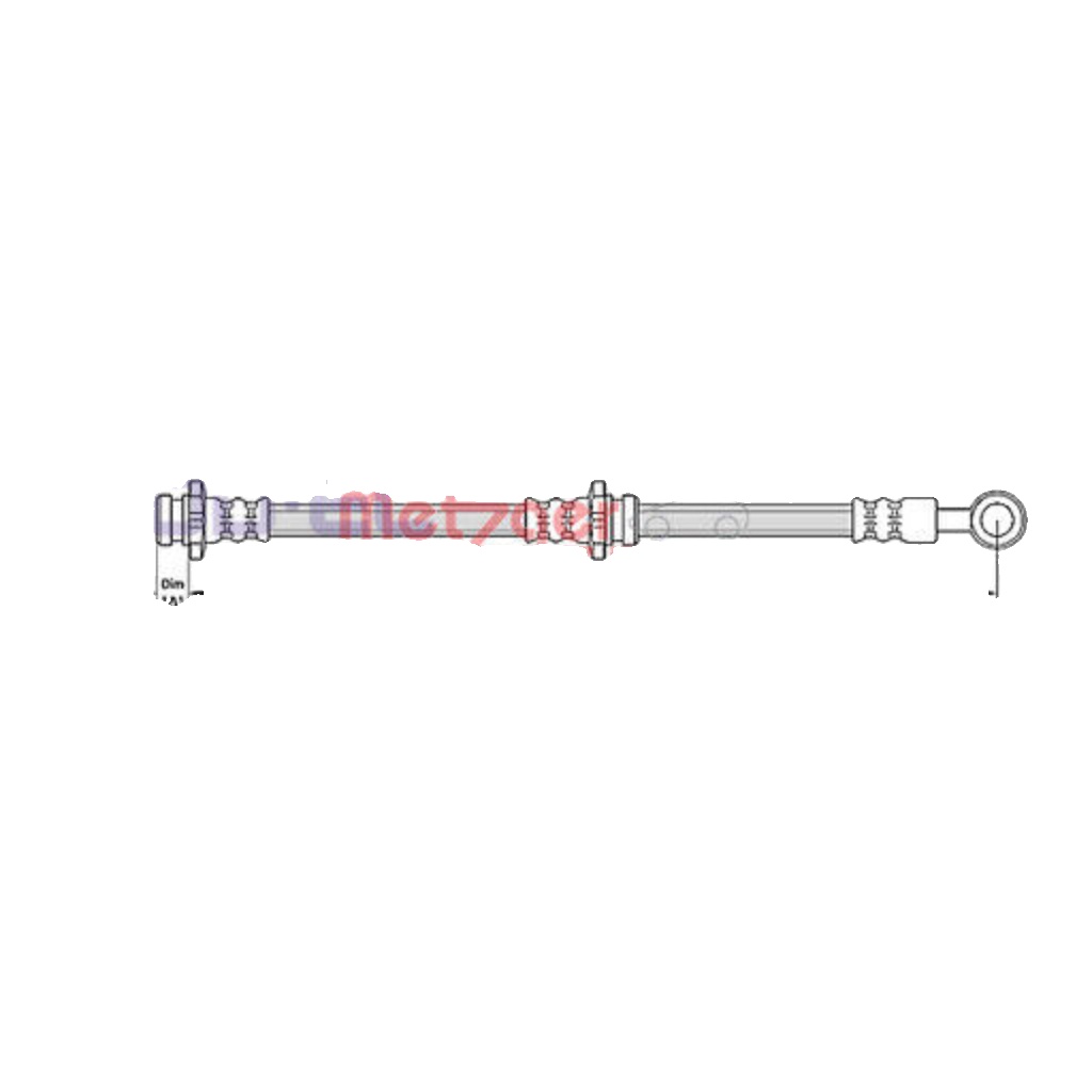 Fits METZGER 4110389 BRAKE HOSE.   ⭐UK Stock⭐
