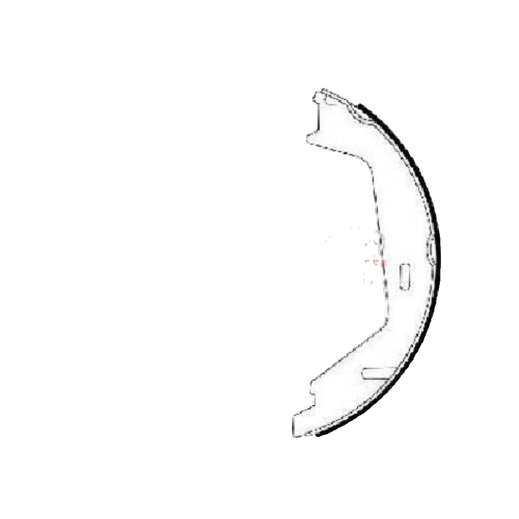 Original Metzger Brake Shoe Set Parking Brake MG 998 for Volvo