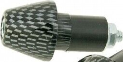Free Shipping Handlebar Weights V Parts Aluminum 17.5 Carbon For Motorcycle