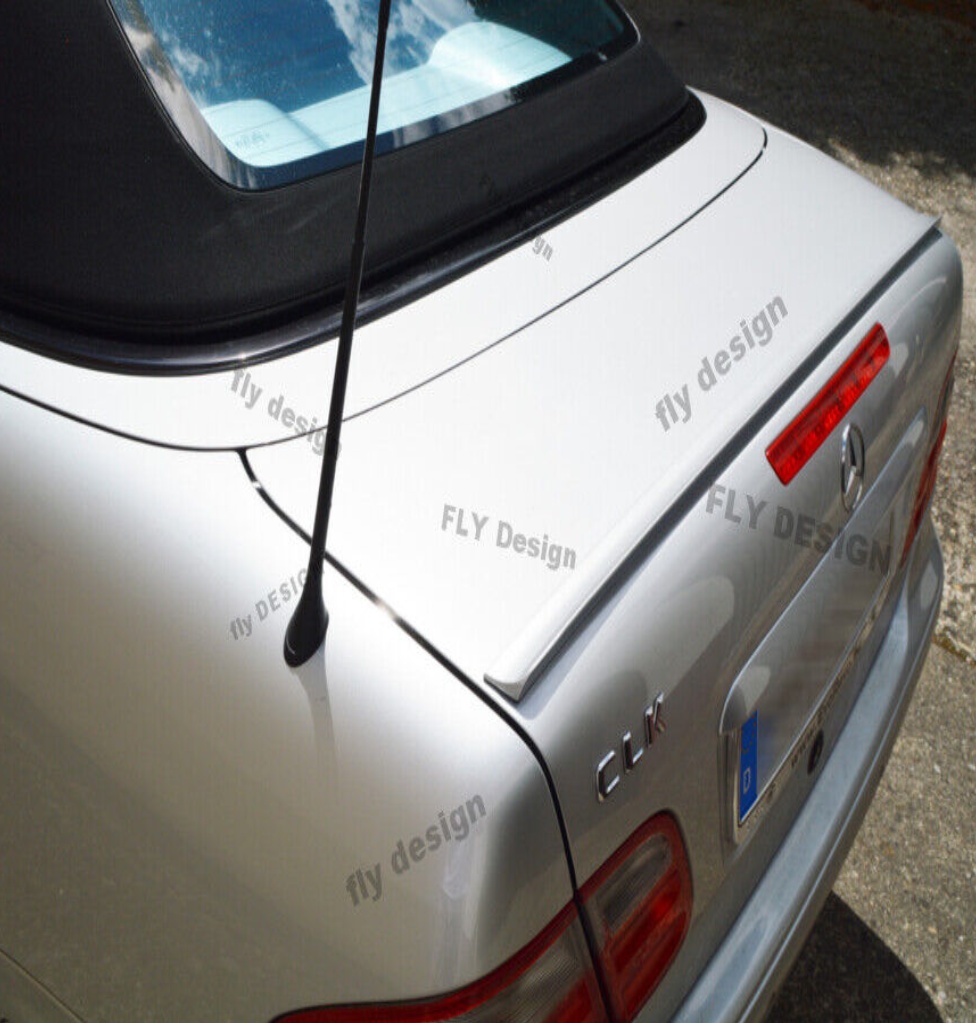 Spoiler Lip for MERCEDES CLK W208 Sporty Trunk Tailgate Tuning