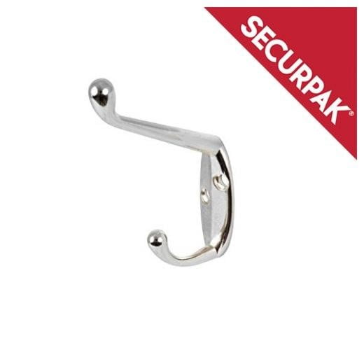 Securpak - Coat Hook - Silver