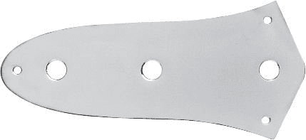 Fender American Vintage '62 Jazz Bass 3 Hole Control Plate (Chrome)