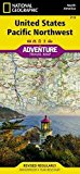 United States, Pacific Northwest National Geographic Adventure Map