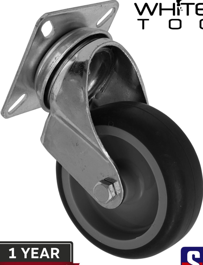 Sealey SCW275SPEM 75mm Castor Wheel with Swivel Plate