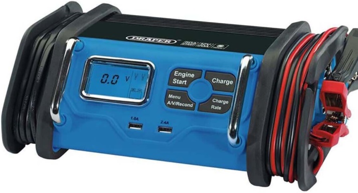 Draper 70807 12V Battery Starter Charger 20A