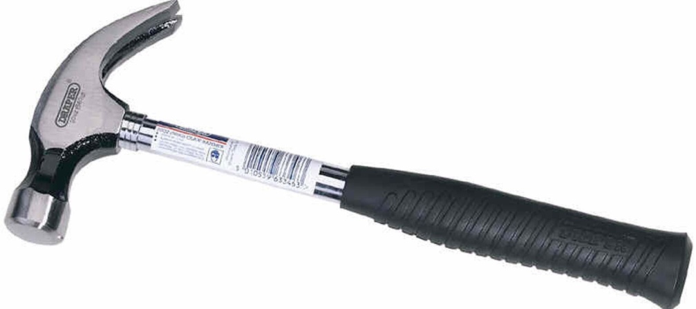 Draper 63346 560G (20Oz) Tubular Shaft Claw Hammer - Image 3