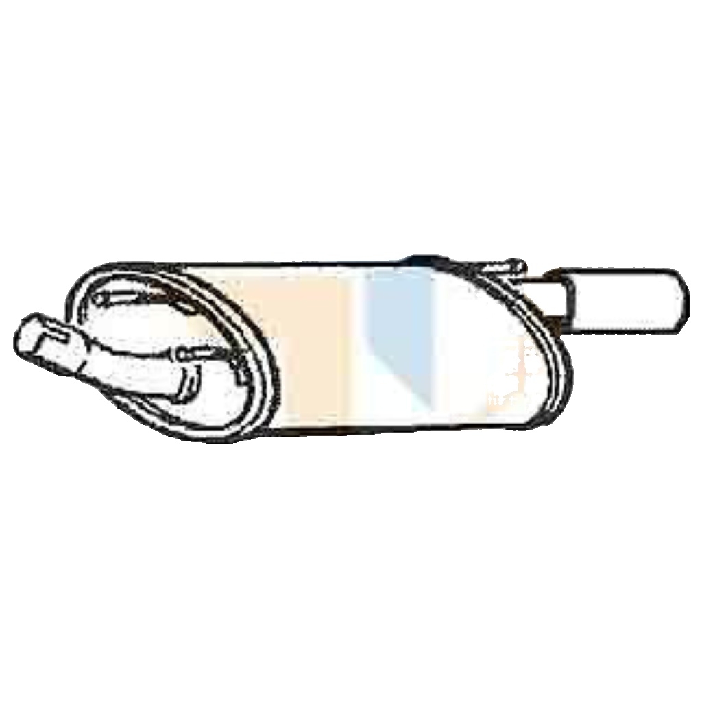 Klarius FE683E Exhaust Rear Box Puma 1.6 1.7 97-02