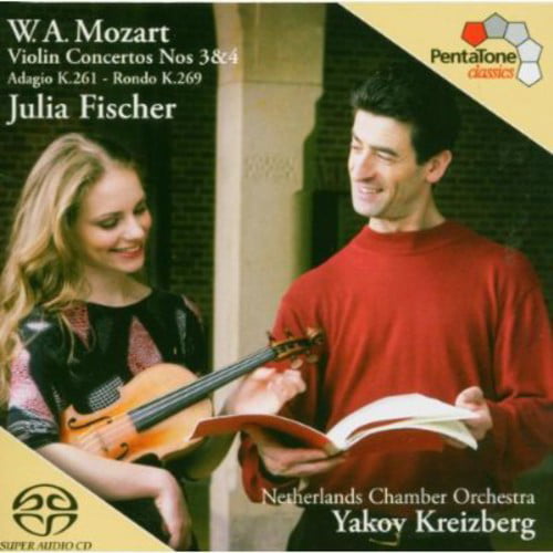 W. A. Mozart: Violin Concertos Nos. 3 & 4/Adagio, K.261/...